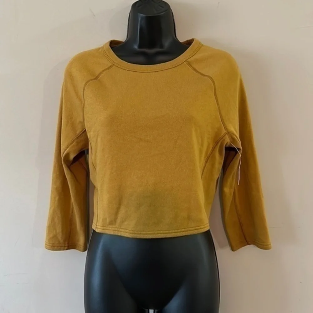 Free People movement Open Circle Back Tee Large NWOT